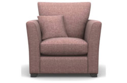Heart of House Libby Tweed Fabric Chair - Pink